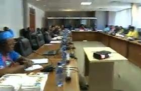 Reunión de representantes de los Frentes Parlamentarios contra el Hambre con autoridades africanas