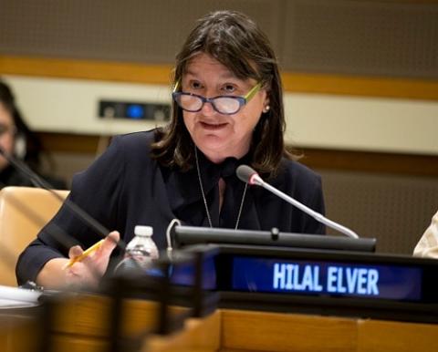 Relatora especial de Naciones Unidas sobre el derecho a la alimentación, Hilal Elver