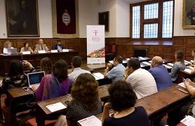 fotografía de la mesa inaugural de la jornada