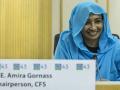 Amira Gornass, presidenta del Comité de Seguridad Alimentaria