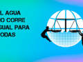 banner de la campaña "Agua para todas"