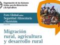 Portada del debate sobre migración y desarrollo rural