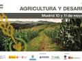 Cartel del simposium sobre agricultura y desarrollo