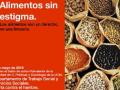 Cartel de la actividad "Alimentos sin estigma"