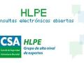 logotipo de las consultas electrónicas del Panel de Alto Nivel de Expertos del CSA