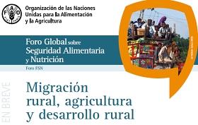 Portada del debate sobre migración y desarrollo rural