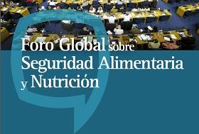 Página del Foro Global sobre seguridad alimentaria y nutrición
