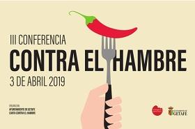 Detalle del cartel de la III Conferencia contra el Hambre