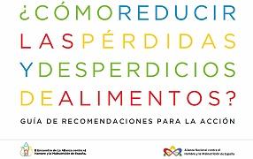 Portada de la guía para la reducción del desperdicio alimentario